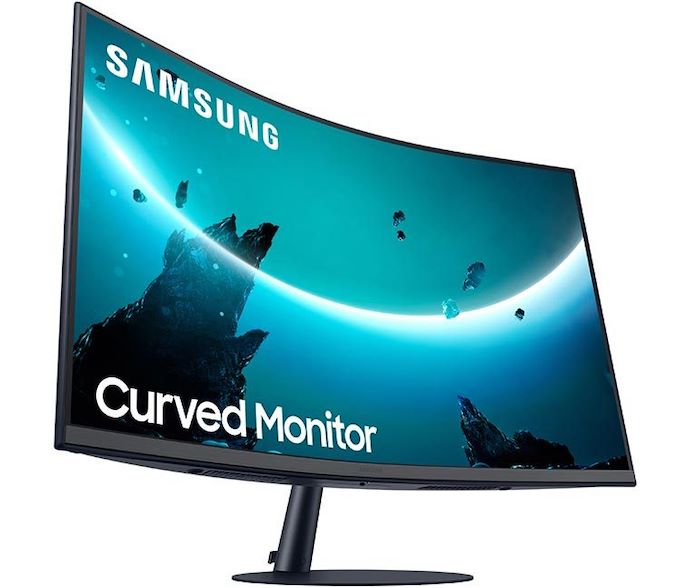 Màn Hình Cong Gaming Samsung LC32T550FDEXXV 32 inch Screen Full HD (1920 x 1080) 4ms 75Hz G-sync VA tích hợp Loa - Hàng Chính Hãng