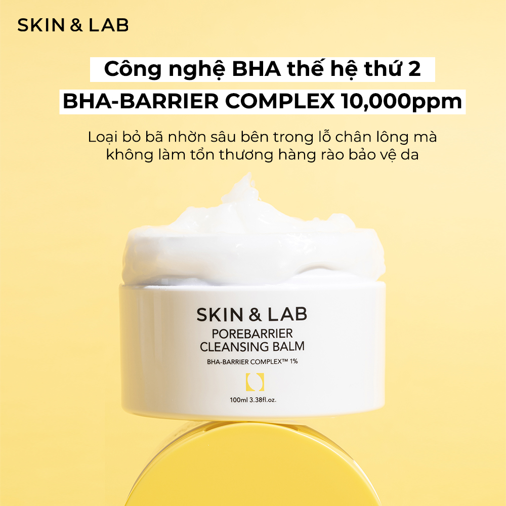 Sáp Tẩy Trang SKIN&amp;LAB Porebarrier Cleansing Balm 100ml