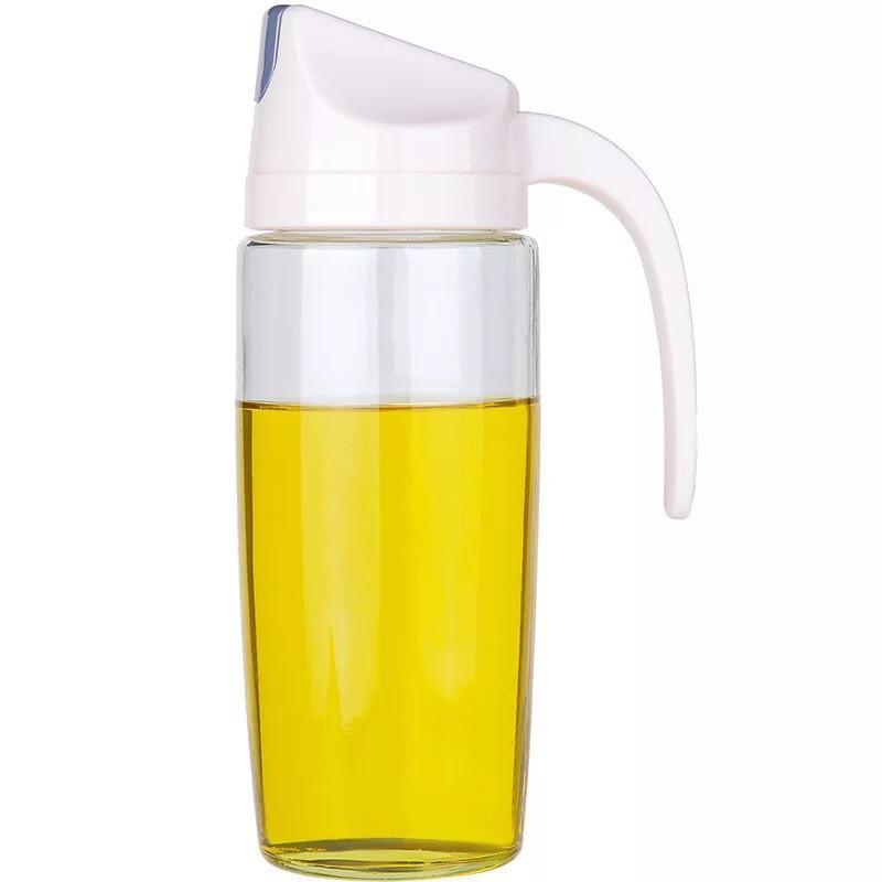 Bình đựng dầu ăn cao cấp có nắp đóng mở tự động 600/300ml