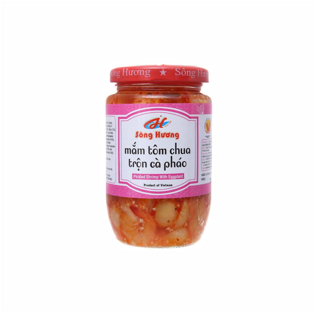 Mắm Tôm Chua Trộn Cà Pháoo Sông Hương Foods Hũ 860g