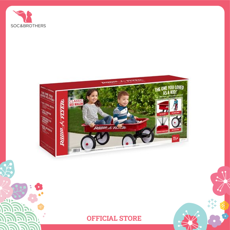 Xe kéo 4 bánh Radio Flyer Classic Red Wagon