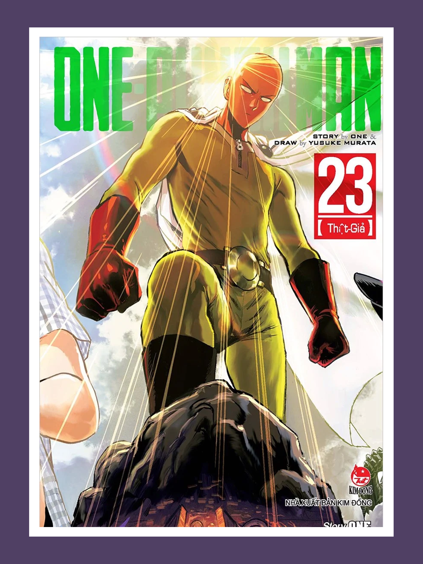 One Punch Man 23 - Kèm Bookmark pvc Saitama