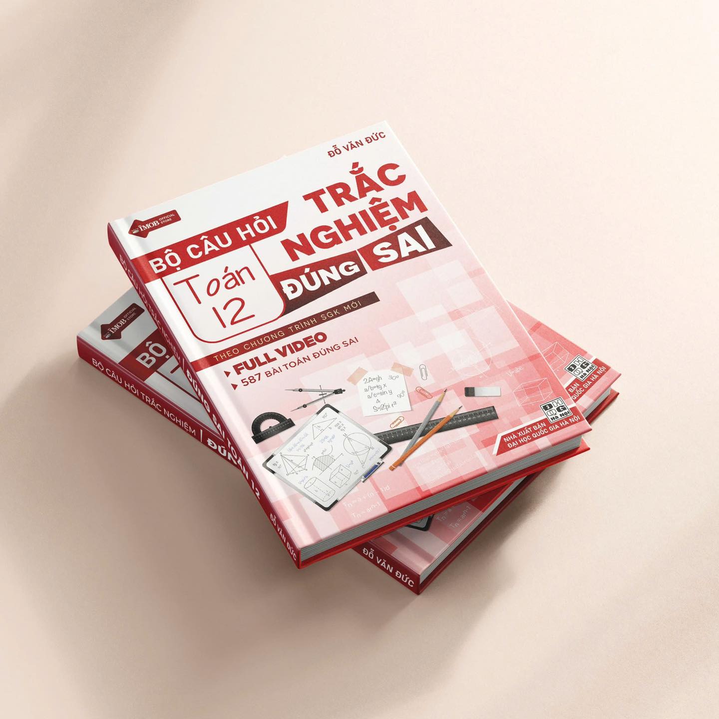 Sách - Bộ câu hỏi trắc nghiệm đúng sai Toán 12 (Thầy Đỗ Văn Đức)