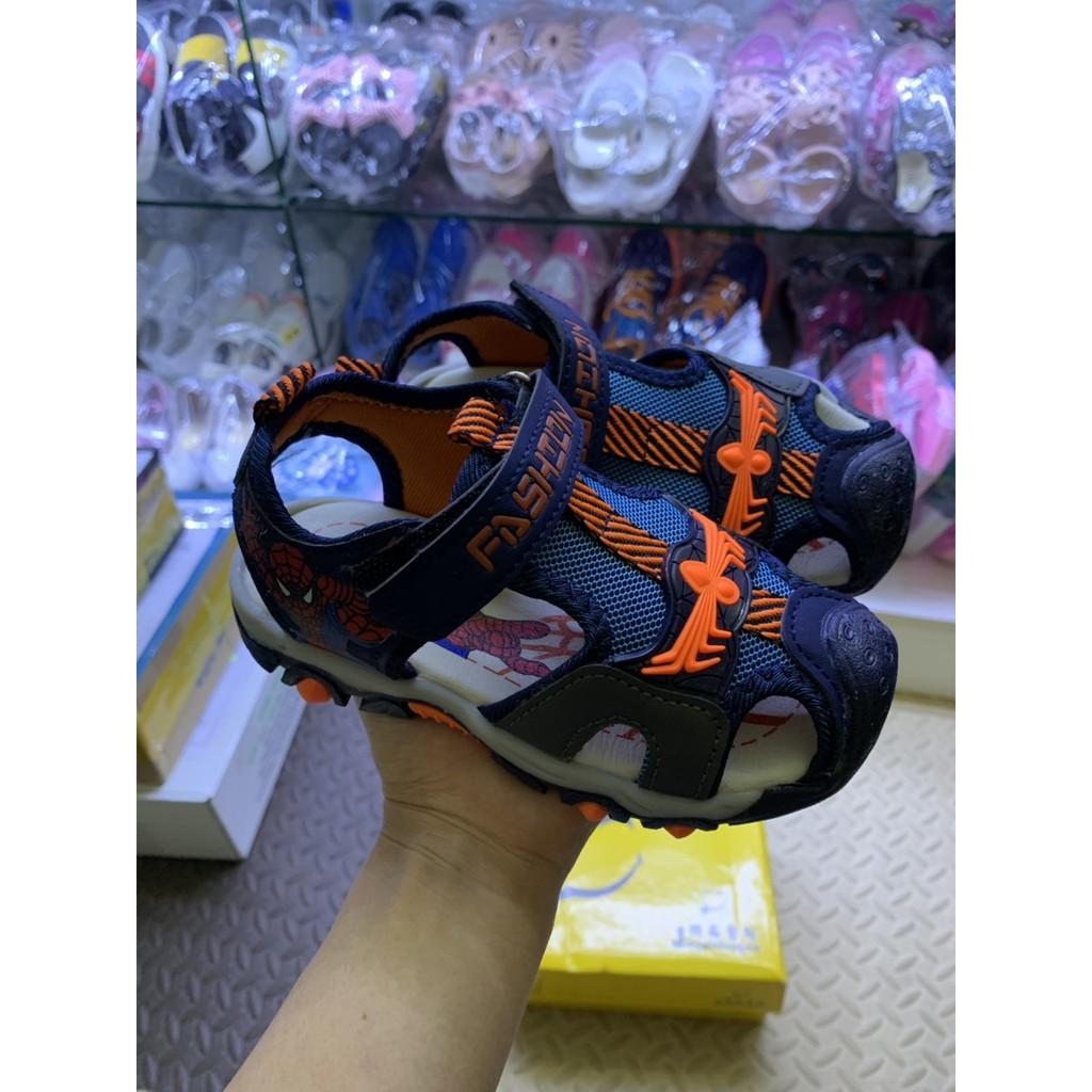 Sandal bé trai siêu nhân spiderman 3 - 12 tuổi năng động và cá tính ST44