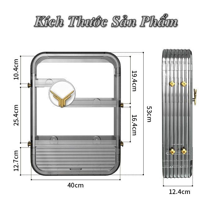 Kệ Tủ Treo Tường Nhà Bếp VENSTRONG