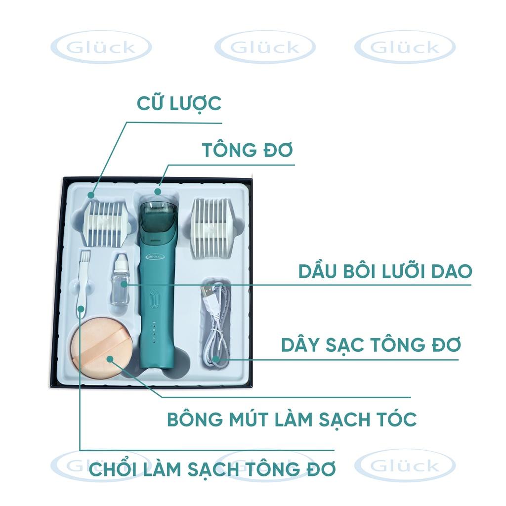 Tông đơ hớt tóc trẻ em GP51 thiết kế chống nước tiện lợi Gluck Official