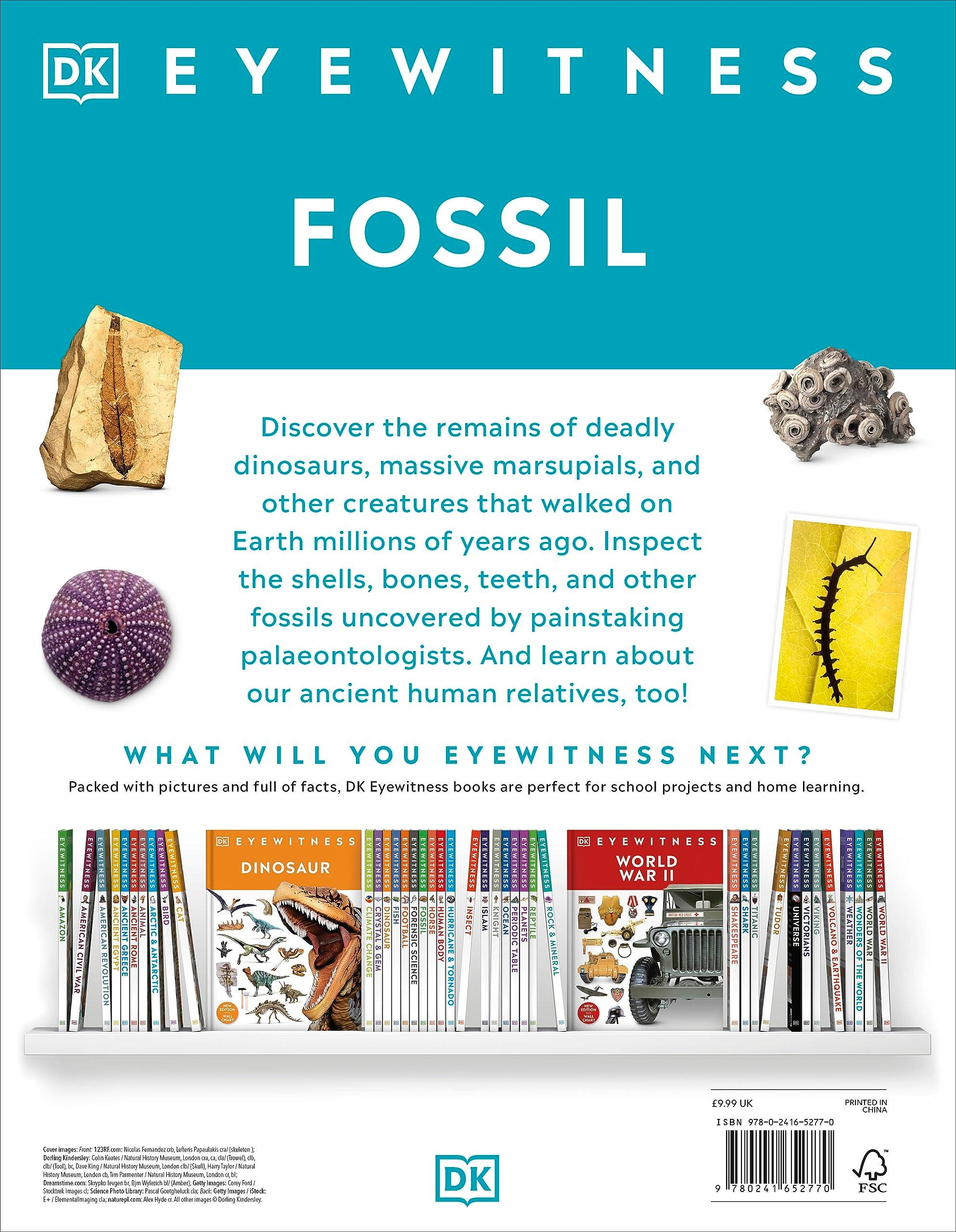 Sách ngoại văn: Eyewitness - Fossil