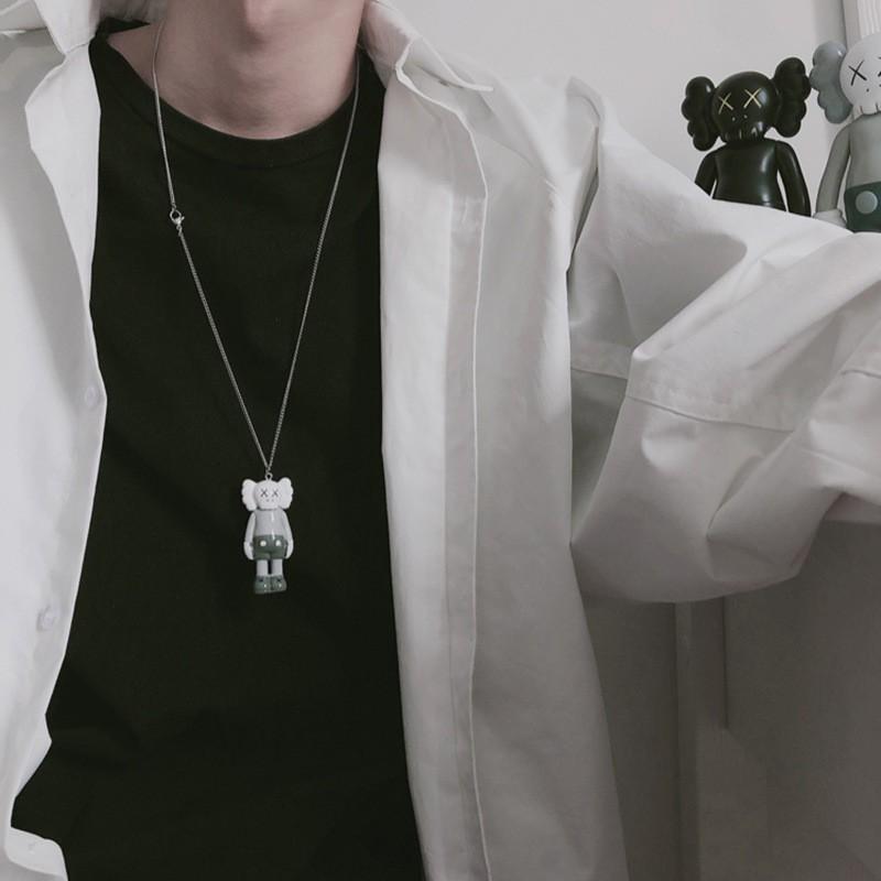 Dây Chuyền Mặt Hình Búp Bê Kaws Độc Đáo Thời Trang