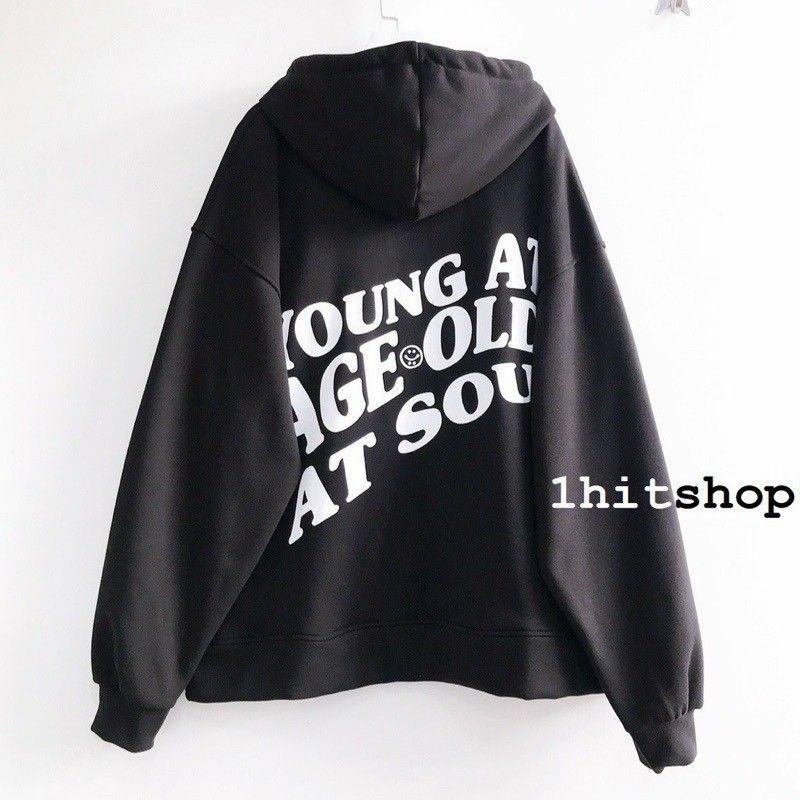 Áo Hoodie xanh lá hottrend form rộng in chữ 3D_mẫu áo khoác nỉ 2 lớp chùm đầu nón to unisex nam nữ thời trang thu đông