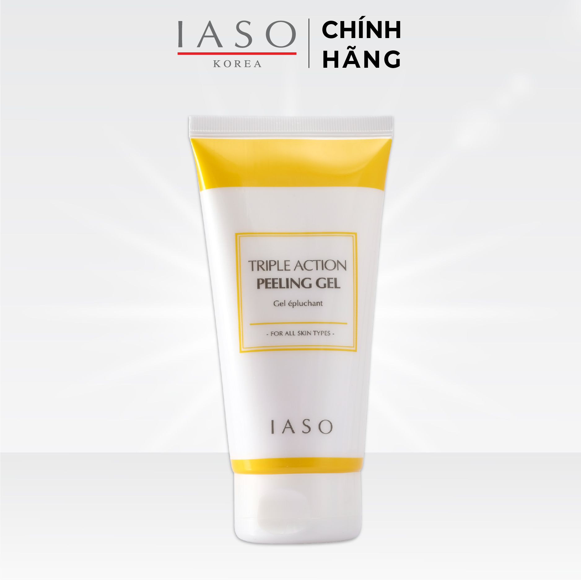 I05 Gel tẩy tế bào sừng và hỗ trợ làm trắng da IASO White Peeling Gel 150ml