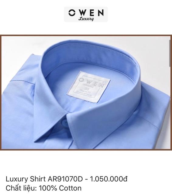 OWEN LUXURY - Áo sơ mi dài tay Owen dòng cao cấp 91070