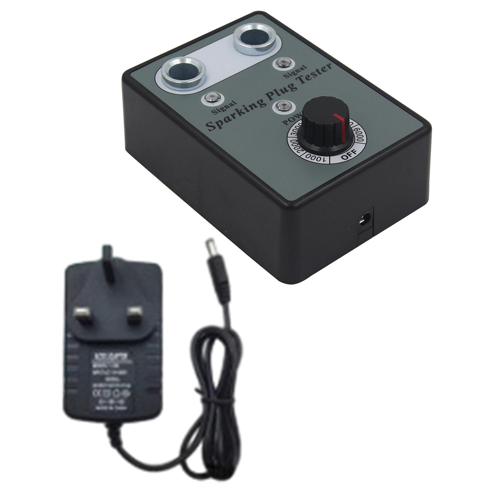 Car Spark Plug  Adjustable Double Hole  Sparking Plug Tester