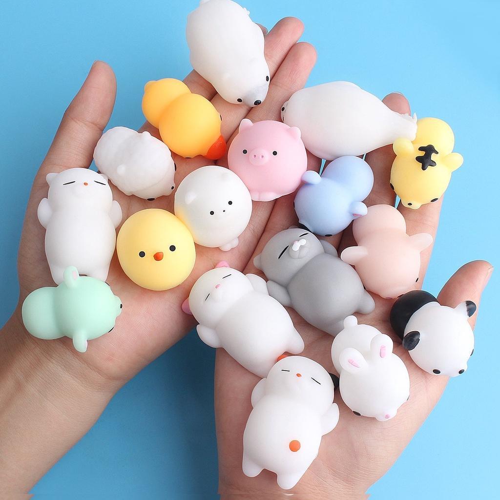 Combo 36 Squishy Mochi Hình Thú Cực Dễ Thương (Giao Mẫu Ngẫu Nhiên