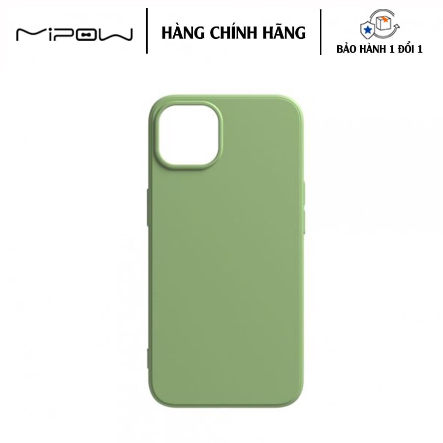 ỐP LƯNG MIPOW TPU & PU LEA.THER DÀNH CHO IPHONE12 PRO MAX GREEN
