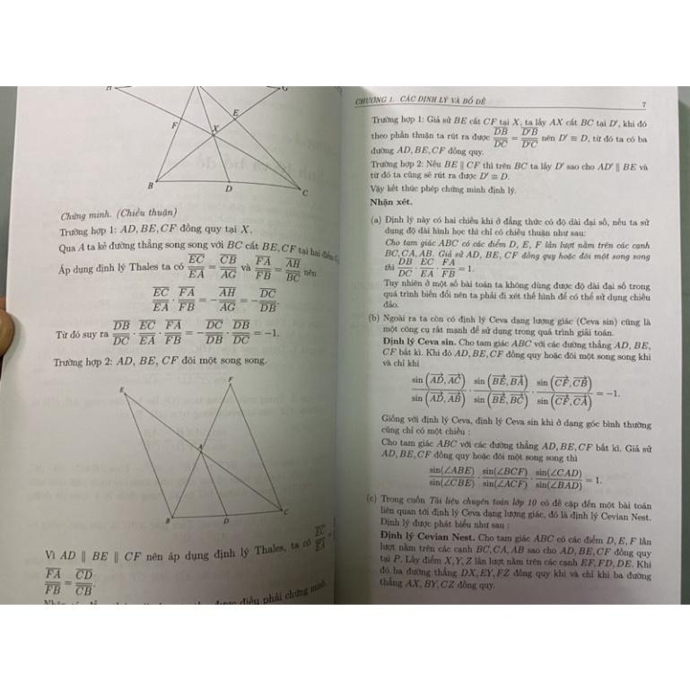 Sách - Tư duy hình học phẳng qua các định lý và bổ đề