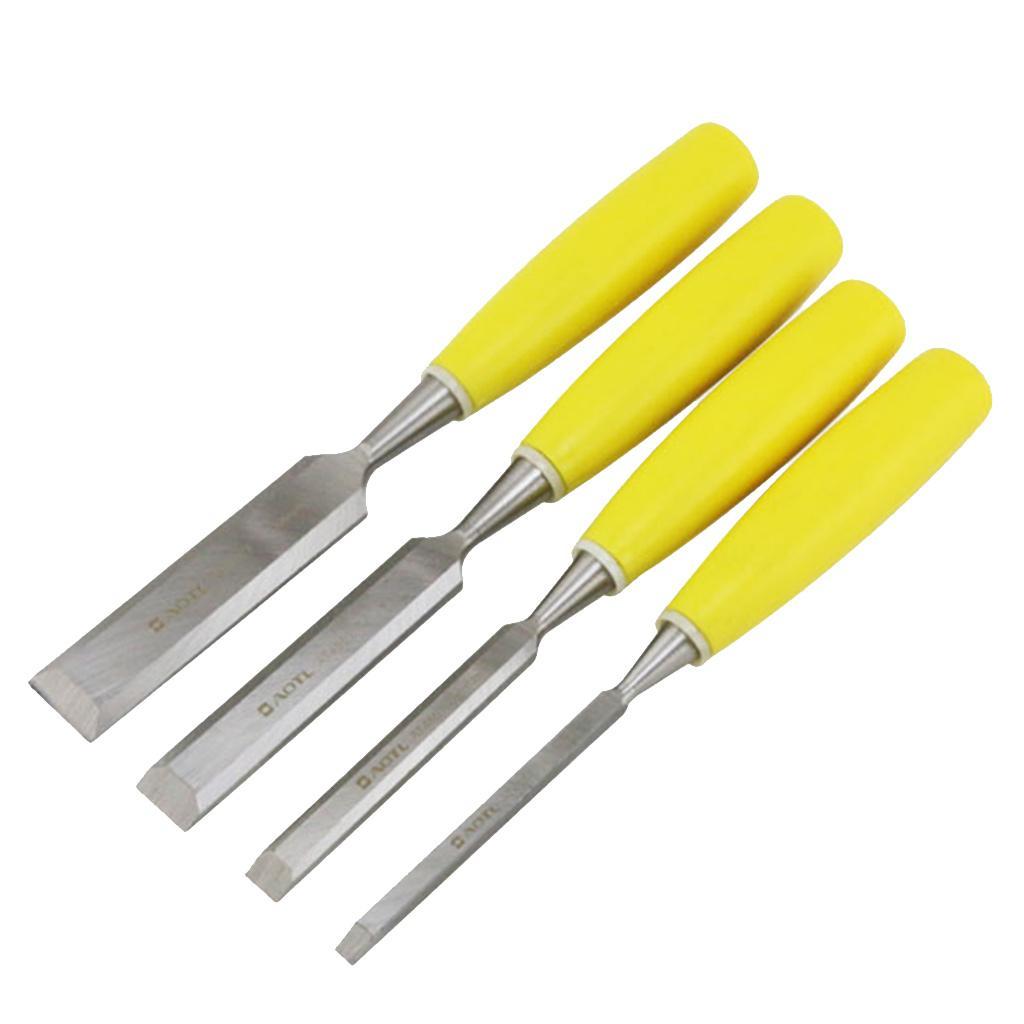 4-Piece Soft-Grip Chisel Set