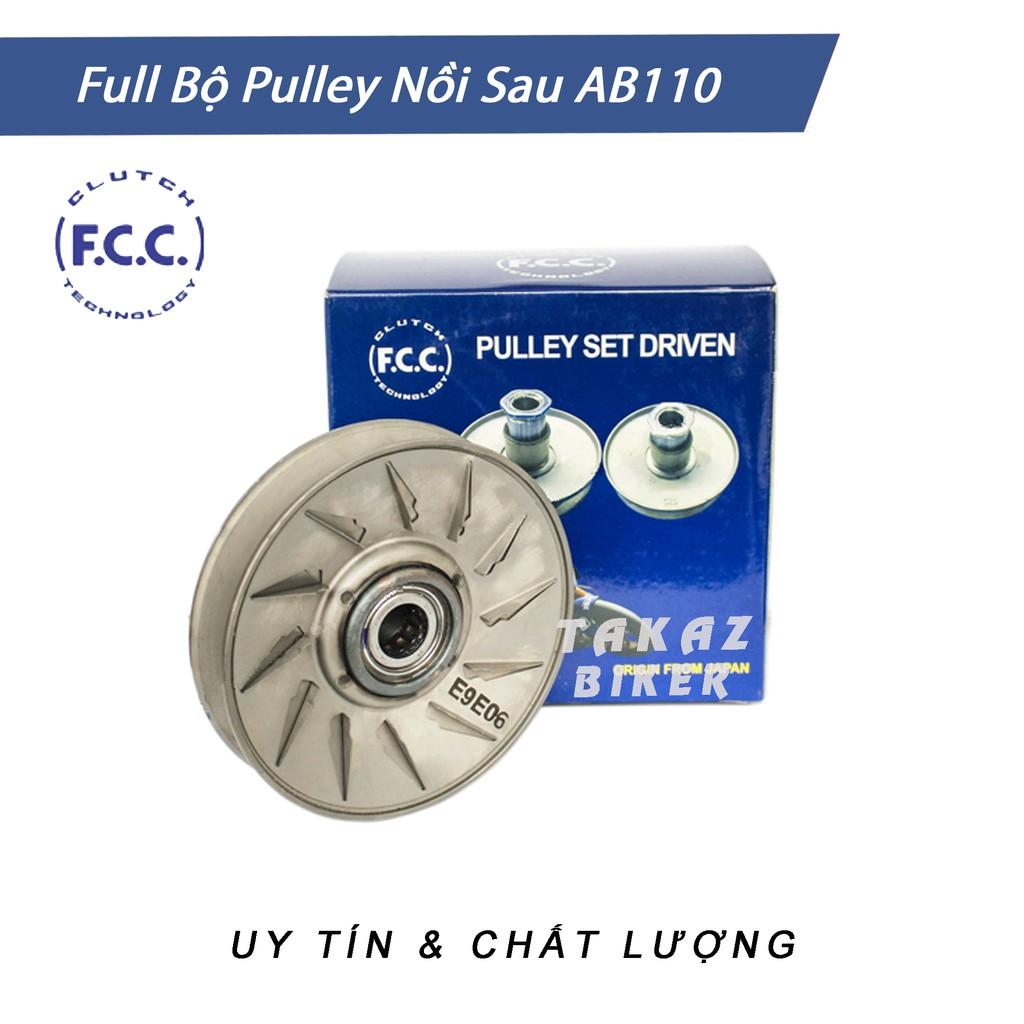 A8 Bộ Pulley FCC Nồi Sau Xe Air blade110 - Atila Victoria hãng FCC sản xuất
