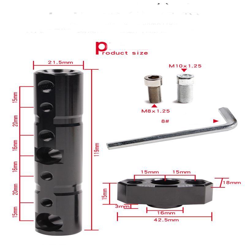 Giá Đỡ Điện Thoại Gắn Kính Chiếu Hậu Xe Máy Đa Năng 8 / 10mm