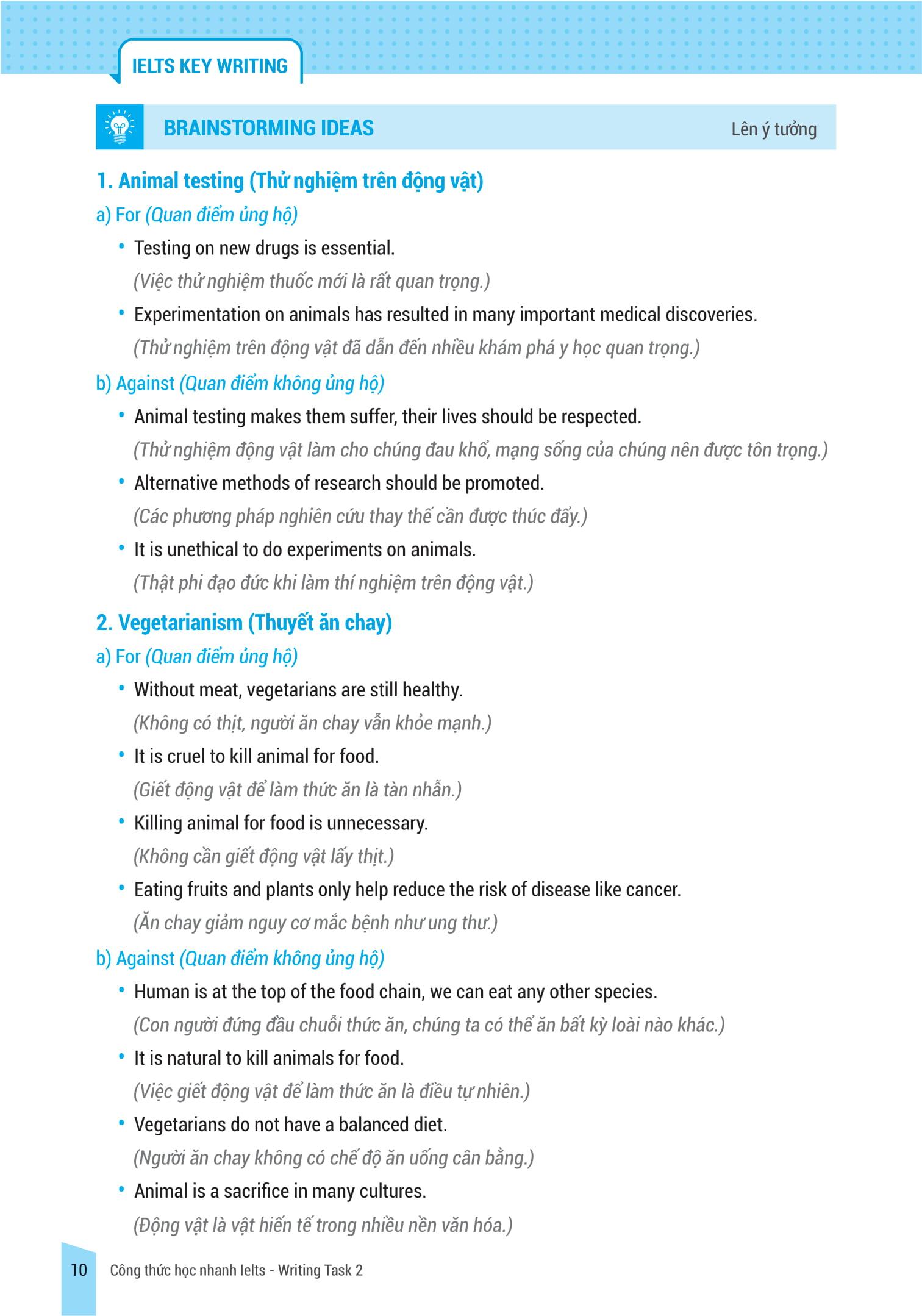 Sách IELTS Key Writing - Công Thức Học Nhanh IELTS - Writing Task 2