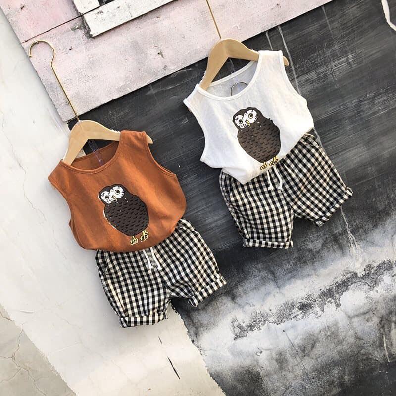 Bộ ba lỗ hình cú cho bé