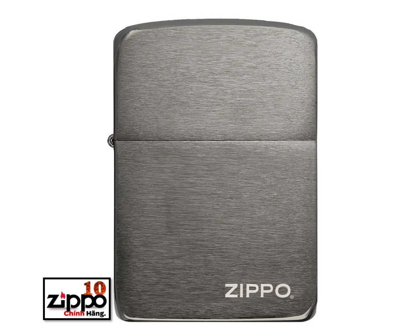 Bật Lửa Zippo 24485 Replica 1941 Black Ice with Logo - Chính hãng 100%