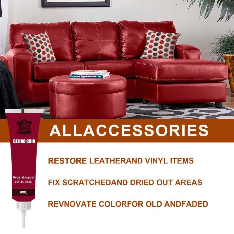 Gel da lỏng Sửa Chữa Đồ Da 20Ml Dung Dịch Làm Sạch Da Kem Sửa Chữa Bổ Sung Cho Ghế Xe Hơi và Sofa gia đình tại Nhà