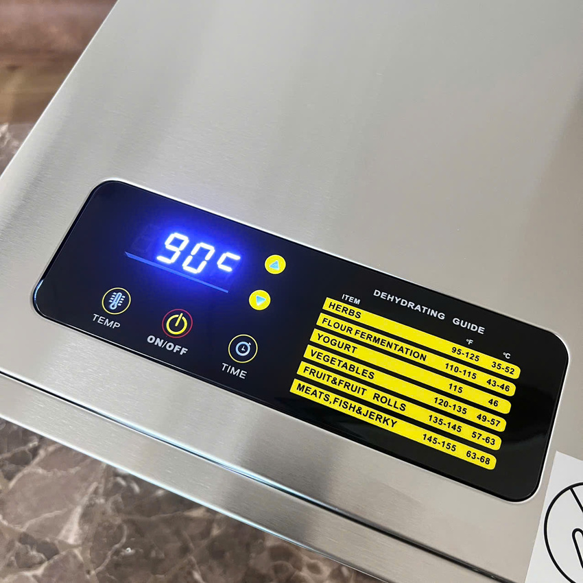 Máy sấy thực phẩm bảng điều khiển điện tử 12 tầng thương hiệu Septree ST-06 - Dung tích 45 lít - Hàng Chính Hãng