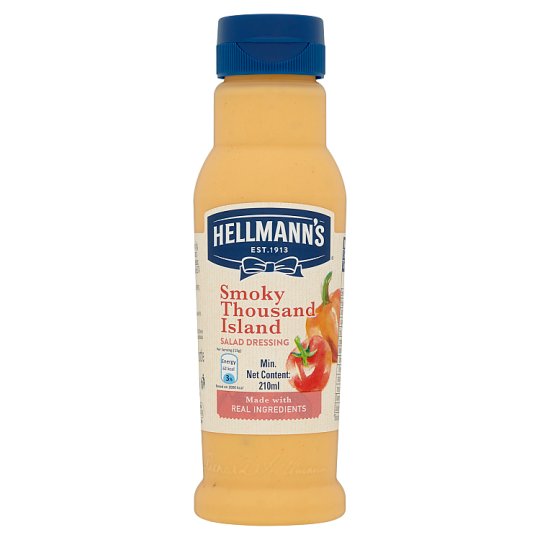 Sốt Salad Smoky Thousand Island Hiệu HELLMANN’S 210ml