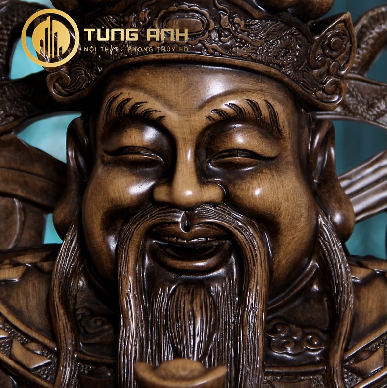 Tượng Thần Tài Size 62cm PT-25 - Biểu Tượng Tăng Cường Về Tiền Bạc , Công Danh Và Tài Lộc - Có Video