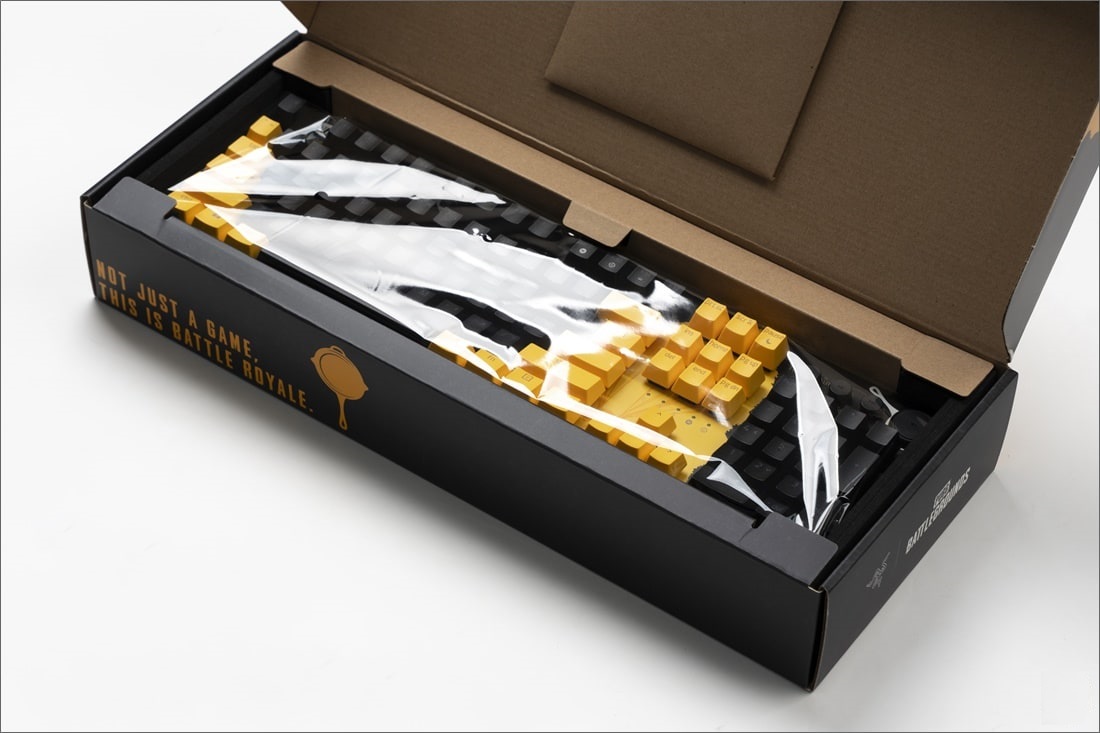 Bàn phím có dây Razer Huntsman V2-Optical Gaming Keyboard-PUBG: Battlegrounds Edition _Mới, hàng chính hãng