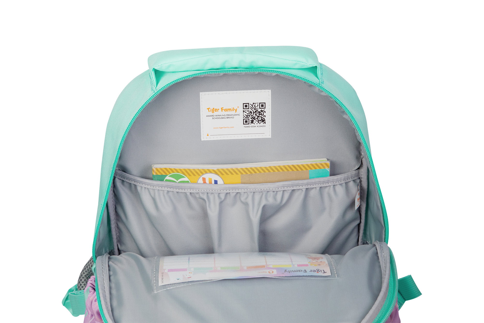 Ba Lô Chống Gù Wonder Schoolbag Pro 2 - Pearly Mermaid - Tiger Family TGWD-003A