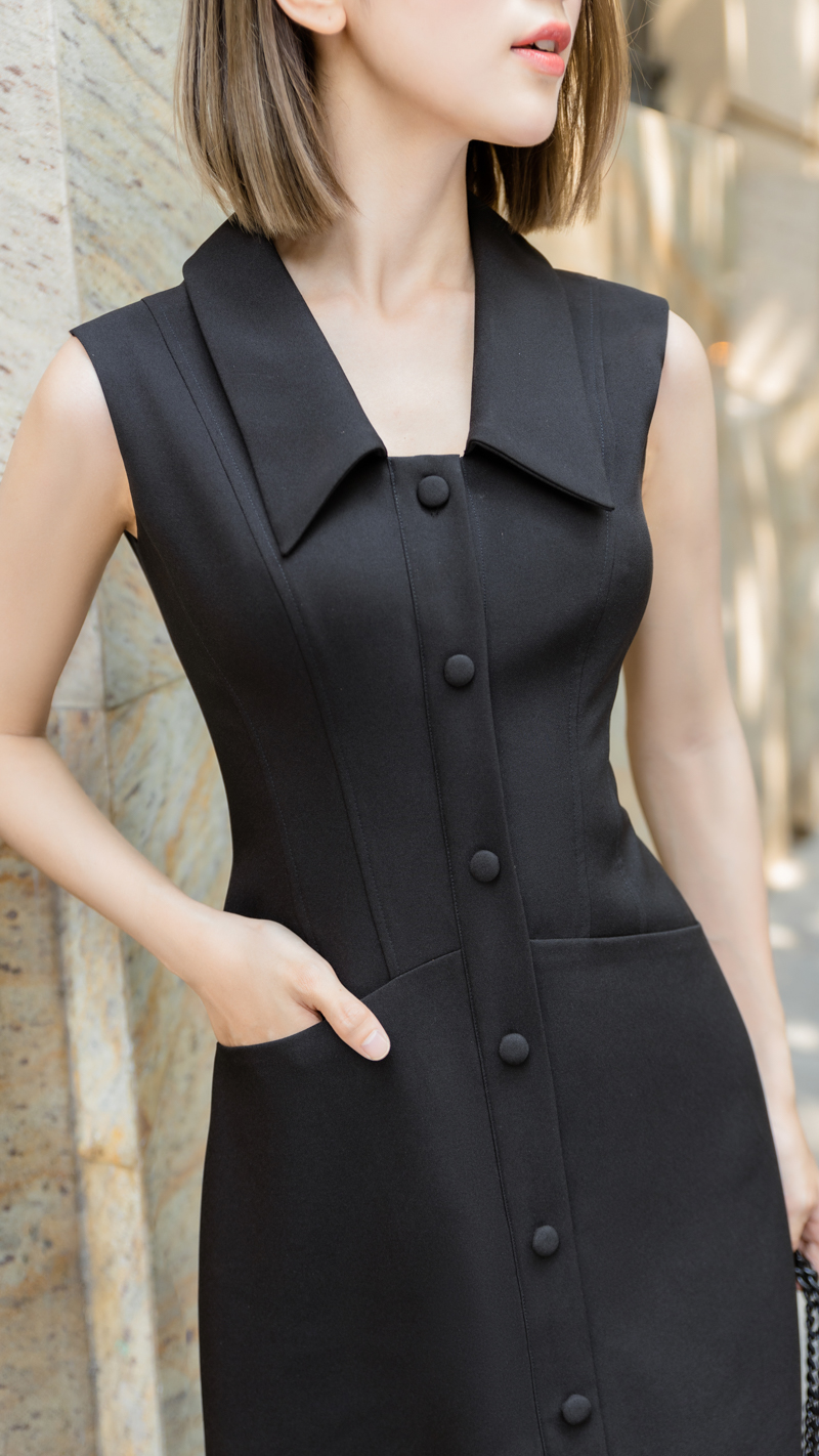 Đầm ZEN cao cấp White Chic