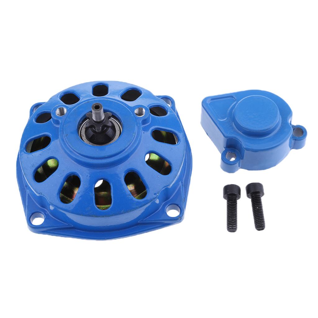 25H 6T Clutch Drum Gear Box for 2 Stroke 47cc 49cc Mini Pocket Bike ATV Blue