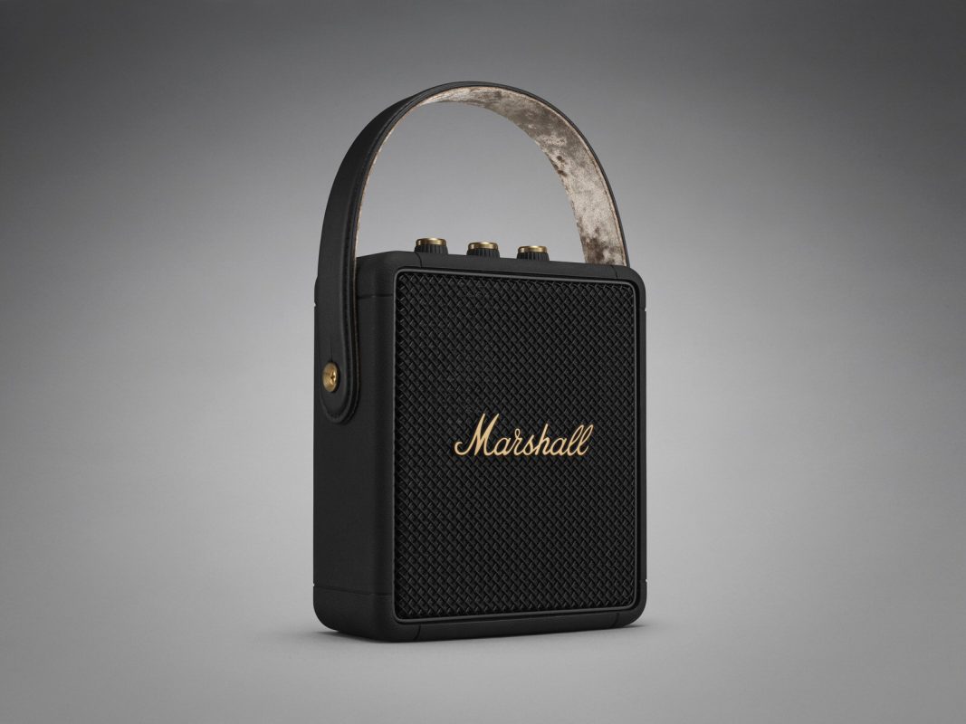 Loa di động Marshall Stockwell 2- Black &amp; Brass ( NEW )- Hàng nhập khẩu