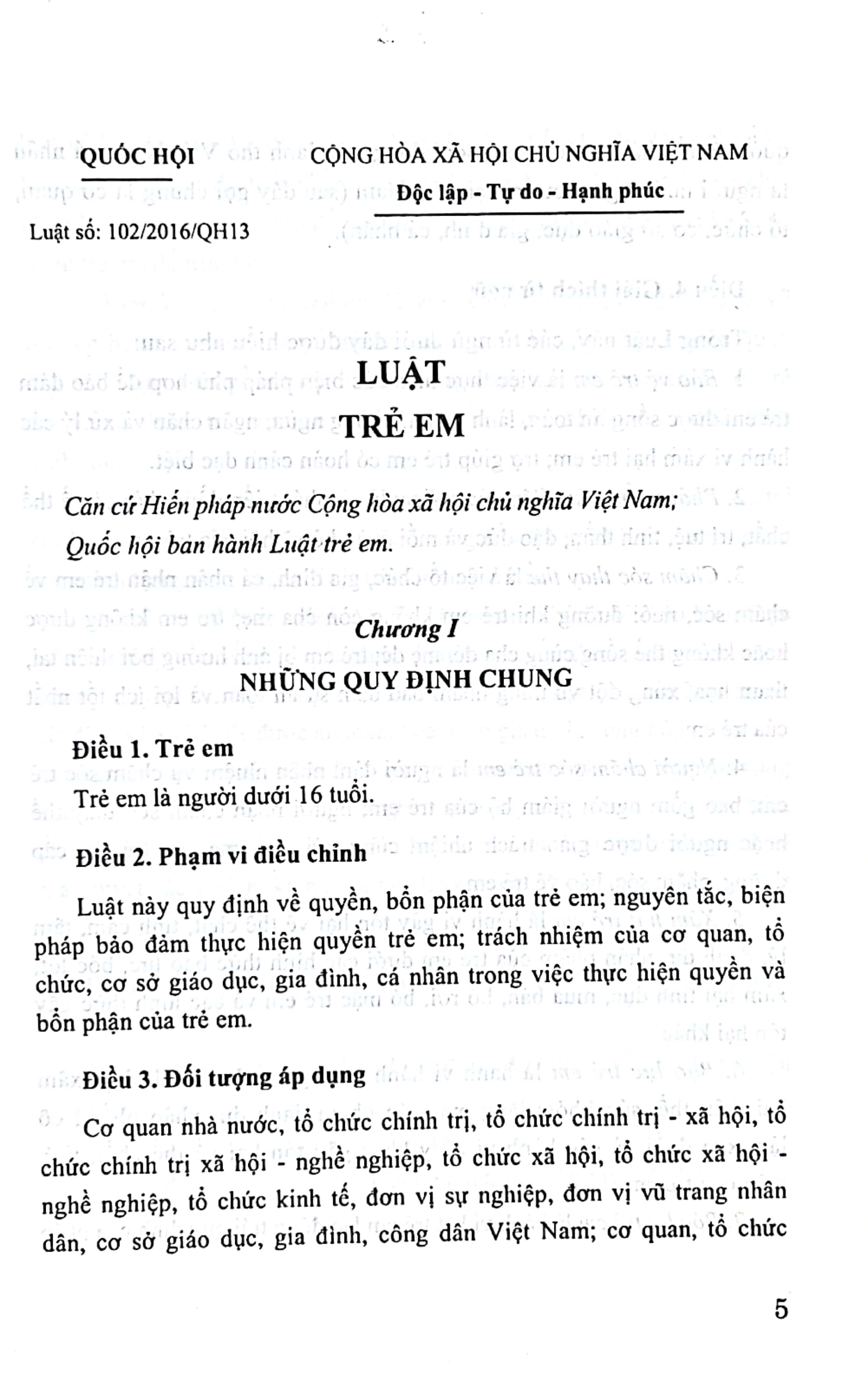 Luật Trẻ em