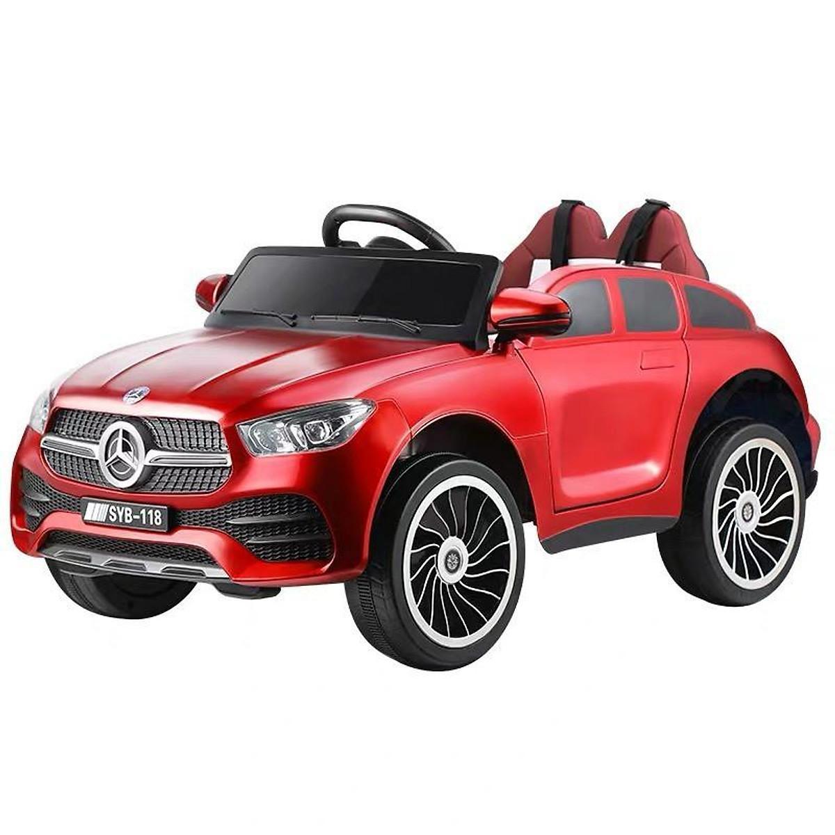 Ô tô xe điện đồ chơi cho bé SYB-118 tự lái và điều khiển 4 động cơ