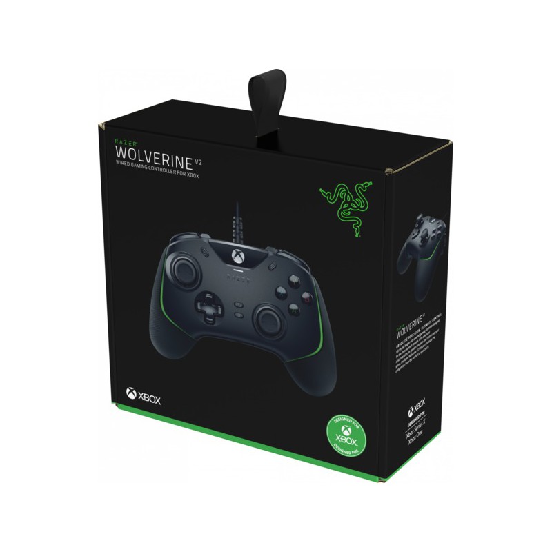 Tay cầm chơi game Razer Wolverine V2-Wired Gaming Controller for Xbox Series X- Hàng chính hãng