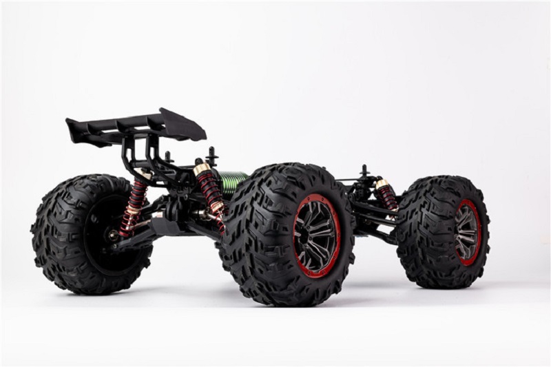 Xe đua địa hình tốc độ cao 60km/h  PVC QX-01 Pro 4WD, Xe địa hình điều khiển từ xa kích thước lớn tỉ lệ 1:10, Sử dụng động cơ không chổi than