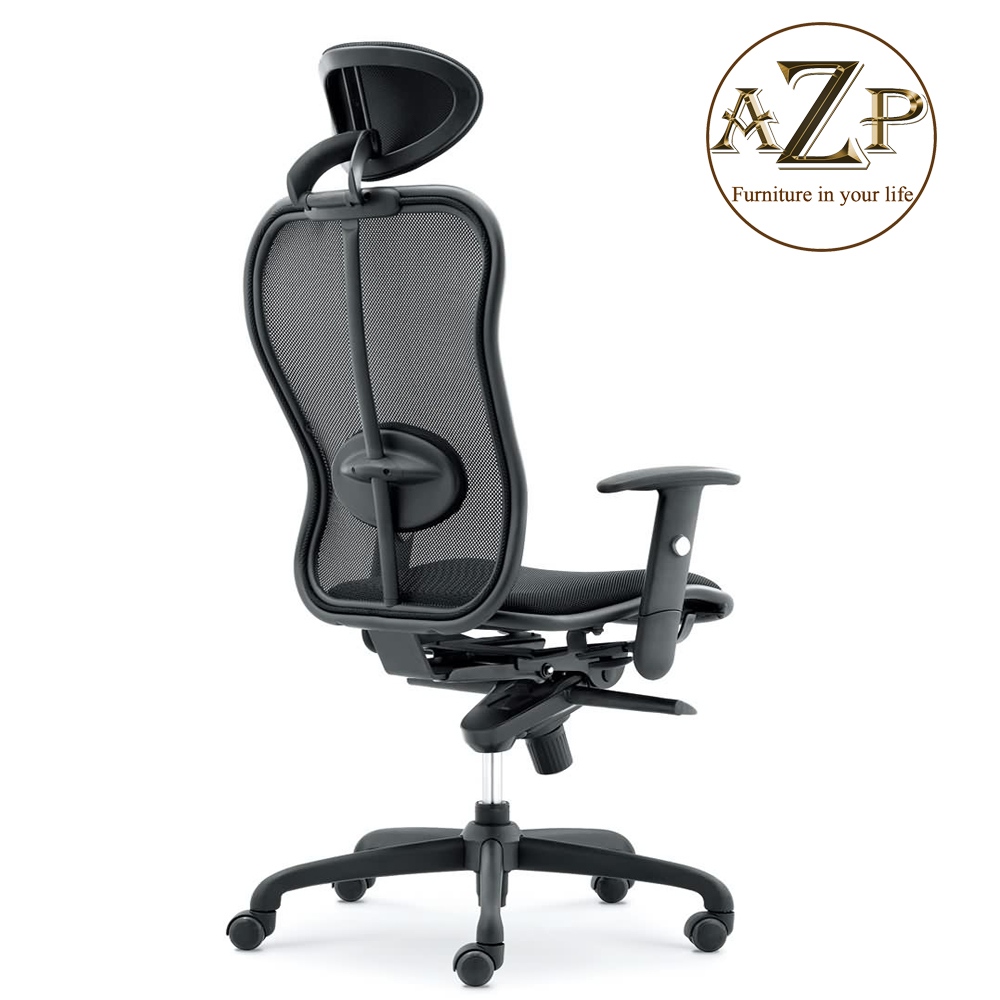 Ghế Giám Đốc, Ghế Văn Phòng Khung Thép 100% AZP FURNITURE Ergonomic AZP-985 Phân Khúc Cao Cấp - Best Choice Hỗ trợ Lưng