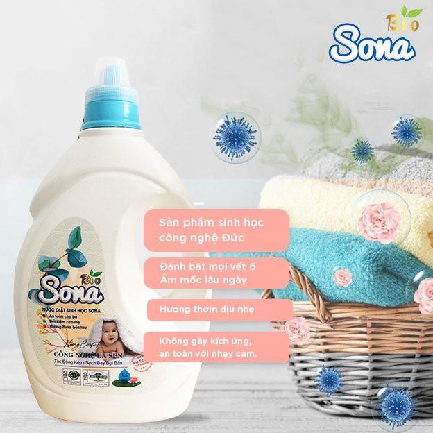 Nước giặt sinh học Sona Hương Comfort 3.6kg