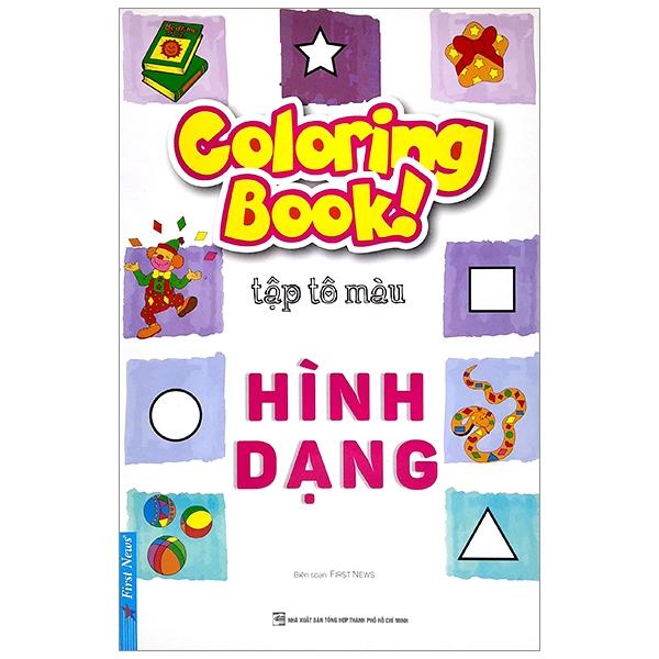 Coloring Book - Tập Tô Màu - Hình Dạng