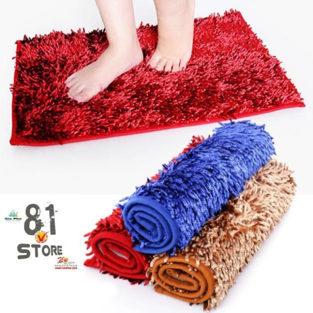 Thảm siêu bóng Homeeasy 35x50cm ( màu ngẫu nhiên )