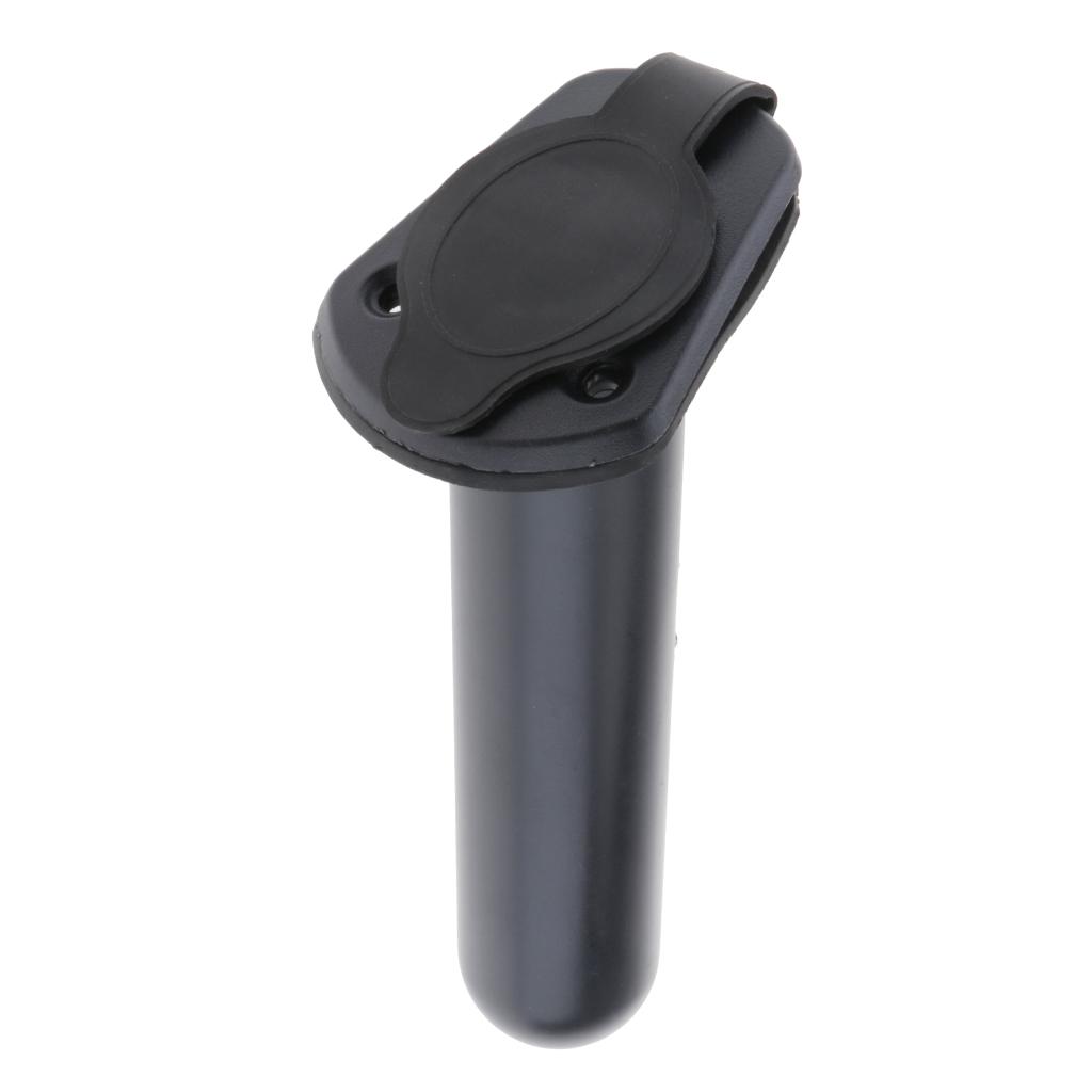 Kayak Flush Mount Fishing Rod Holder Boating Pole Keeper Tube Accessories
