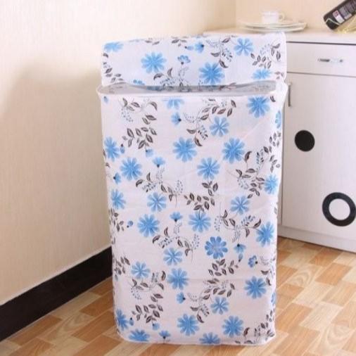Trùm máy giặt cửa trên máy 8kg đến 10.5kg loại dày (mẫu ngẫu nhiên)