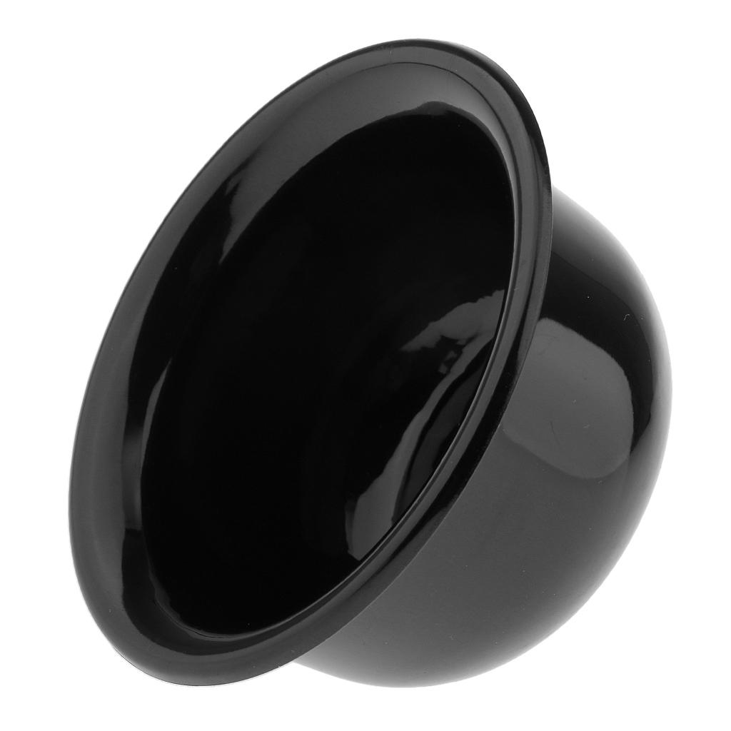 Men's Plastic Shaving Brush Mug Bowl Salon Barber Beard Shave Soap Cream Cup Black
