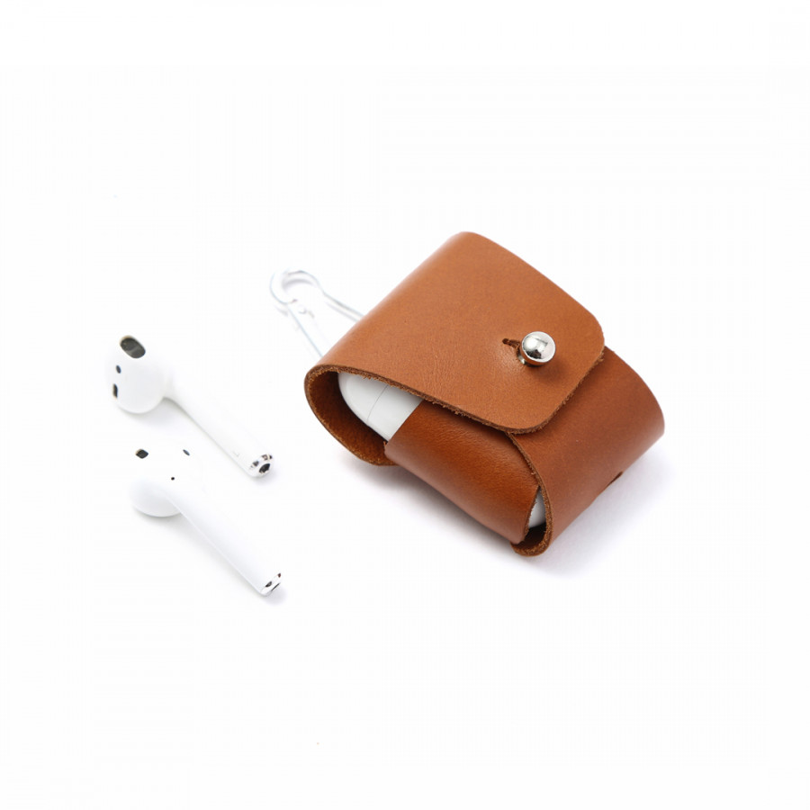 Bao da đựng tai nghe Airpods Merju cao cấp MA01 -  Hàng chính hãng