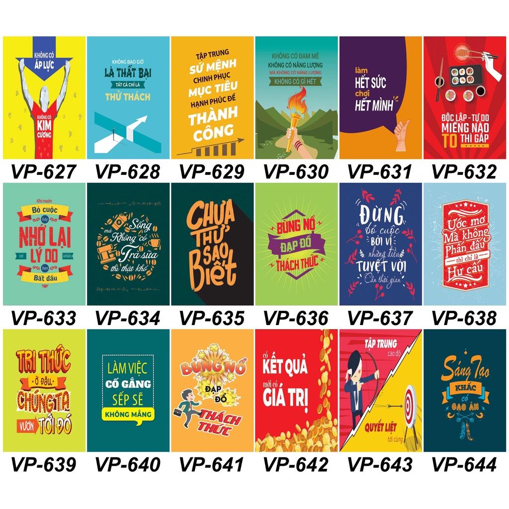 Tranh văn phòng trang trí phòng học, tranh động lực, slogan trang trí hơn 400 mẫu chỉ 39k
