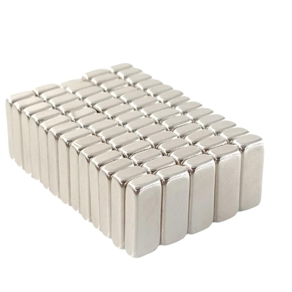 Nam châm hình chữ nhật kích thước 15x10x5mm set 5 viên, nam châm siêu hít