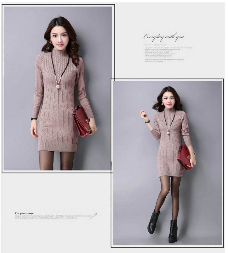 [FREE SHIP] Đầm len sang trọng quý phái - KT299 10