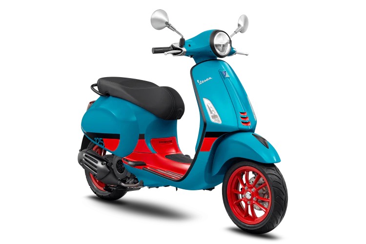 XE TAY GA VESPA PRIMAVERA COLOR VIBER MÀU XANH NGỌC BLUE AUDACE